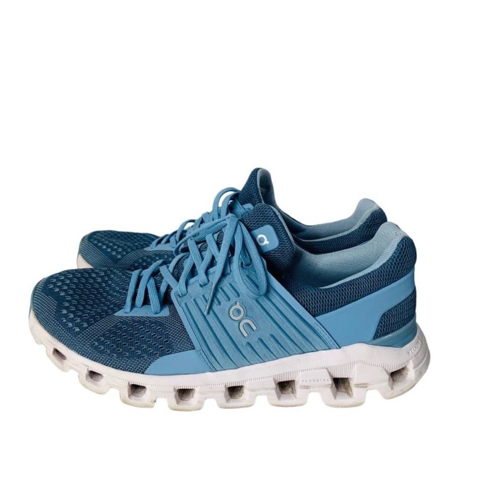 On Running Cloud Swift Lake Sky Blue Training Sneakers Size 10.5 Women's D117